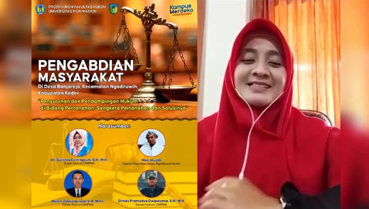 FH Unipma Madiun Adakan Penyuluhan dan Pendampingan Hukum di Bidang Pertanahan