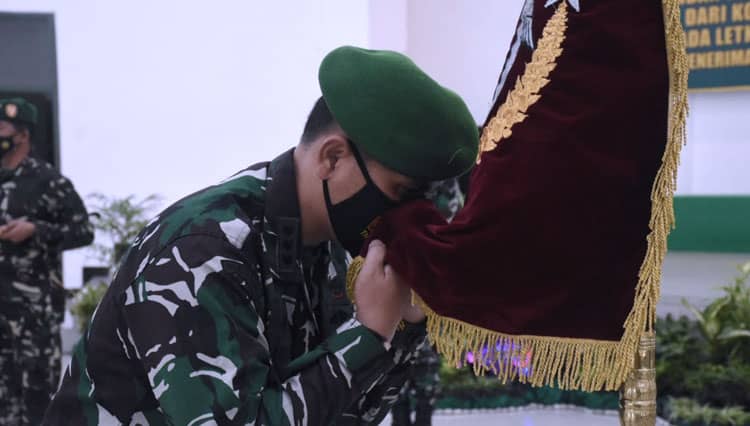 Letkol Kav Jacob Janes Patty Resmi Jabat Dandim 0832 Surabaya Selatan
