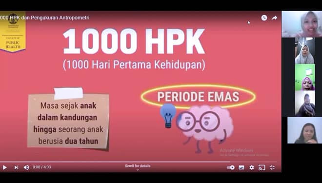 Cegah Stunting, FKM UI Sosialisasikan Pentingnya 1000 Hari Pertama Kehidupan