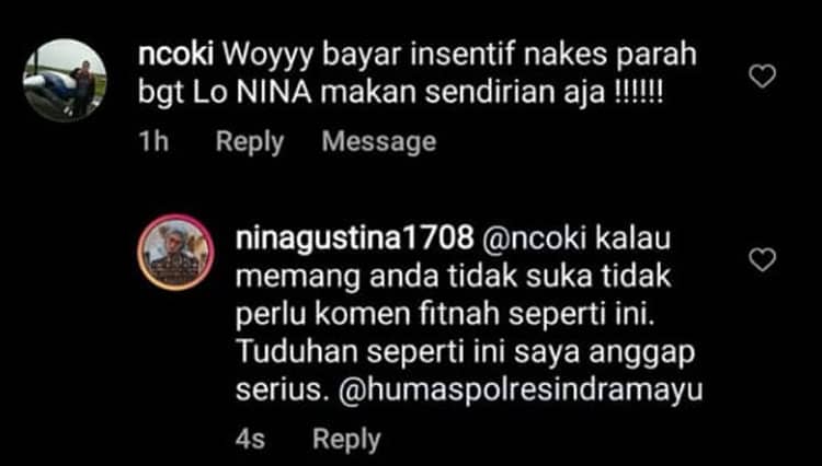 Difitnah Soal Insentif Nakes, Bupati Indramayu Polisikan Akun Instagram Ini