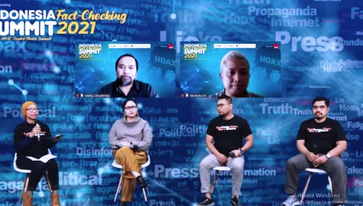Indonesia Fact-checking Summit 2021 Bangun Ekosistem Digital Sehat